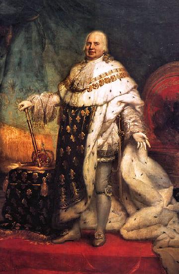 unknow artist Portrait of Louis XVIII of France Germany oil painting art